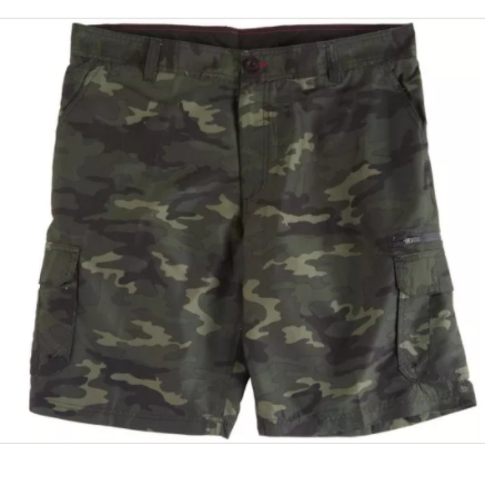 Burnside Men's Traveler Camo Shorts